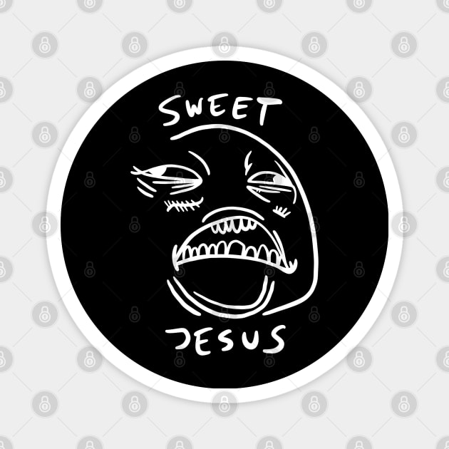 Sweet Jesus Meme Magnet by isstgeschichte